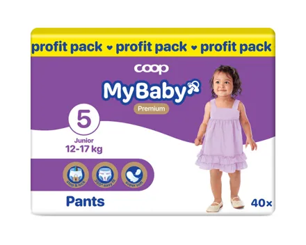 My Baby Windeln Junior Grösse 5 12-17Kg Profit Pack 40 Stück