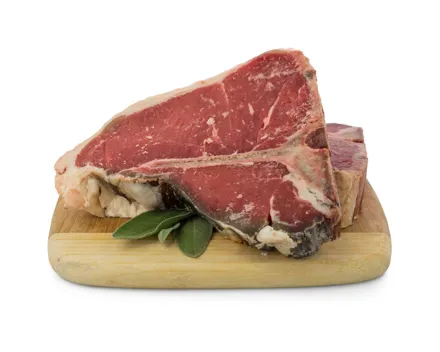 Natura-Beef Rinds T Bonesteak Limousin knochengereift