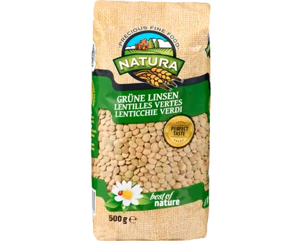 Natura Linsen grün
