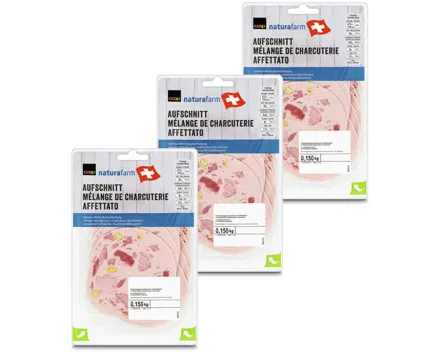 Naturafarm Aufschnitt 3x 150g