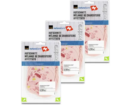 Naturafarm Aufschnitt 3x150g