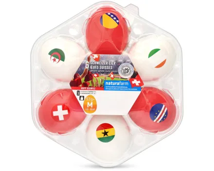 Naturafarm Pic-Nic Eier Fussball 53g+ 6 Stück