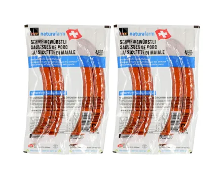 Naturafarm Schweinswürstli 2 Paar 2x 200g