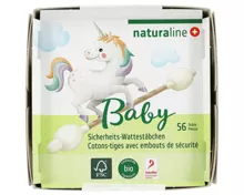 Naturaline Baby Wattestäbchen 56 Stück