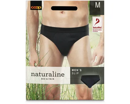 Naturaline Herren Slip Schwarz M