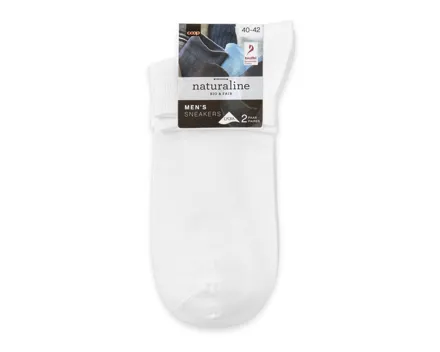 Naturaline Herren Sneaker Casual Duo Weiss 40 - 42