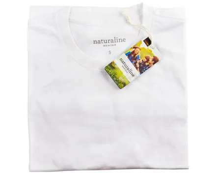 Naturaline Herren T-Shirt Kurzarm weiss S