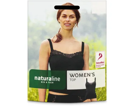 Naturaline Textil Damen Shirt schwarz M