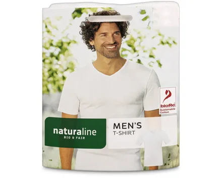 Naturaline Textil Herren Shirt weiss M