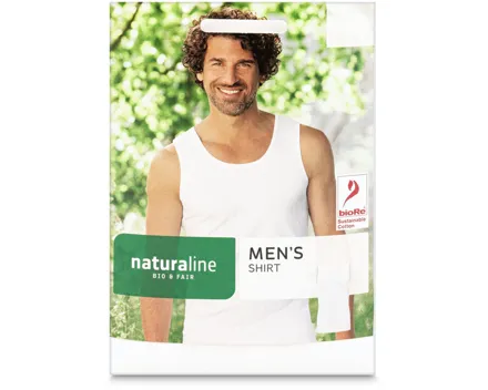 Naturaline Textil Herren Shirt weiss XL