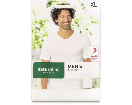 Naturaline Textil Herren Shirt weiss XL