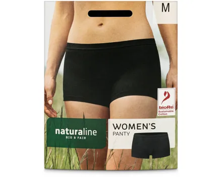 Naturaline TextilDamen Panty schwarz M
