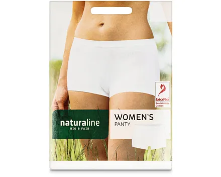 Naturaline TextilDamen Panty weiss L