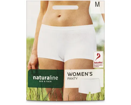 Naturaline TextilDamen Panty weiss M