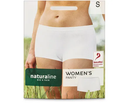 Naturaline TextilDamen Panty weiss S