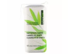 Naturaline Wattepads Carré 50 Stück