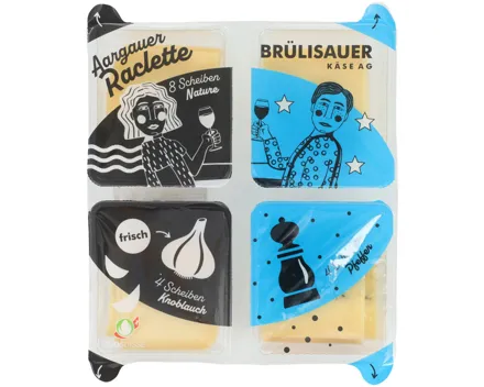 Naturaplan Bio Aargauer Raclette assortiert ca. 400g