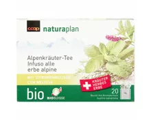 Naturaplan Bio Alpenkräutertee mit Zitronenmelisse 20 Beutel