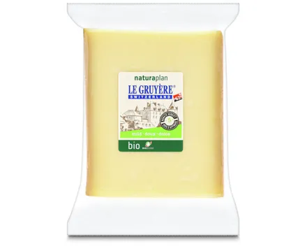 Naturaplan Bio AOP Le Gruyère mild 500g