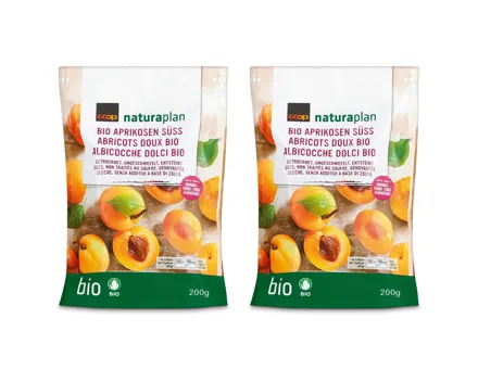 Naturaplan Bio Aprikosen süss 2x200g