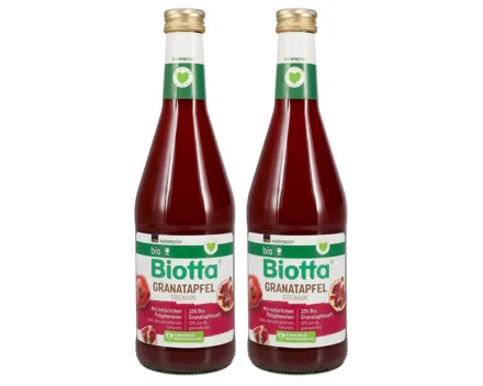 Naturaplan Bio Biotta Saft Granatapfel 2x 50cl