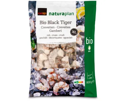 Naturaplan Bio Black Tiger Riesencreveten roh