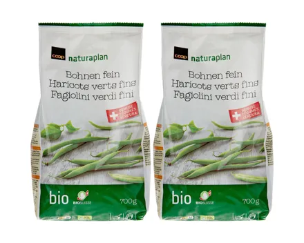 Naturaplan Bio Bohnen fein 2x 700g