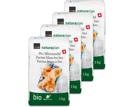 Naturaplan Bio CH Weissmehl 4x 1kg