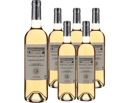Naturaplan Bio-Corbières AOC Rosé Caraguilhes 6x 75cl (2024) – Roséwein, Frankreich (0.75l)