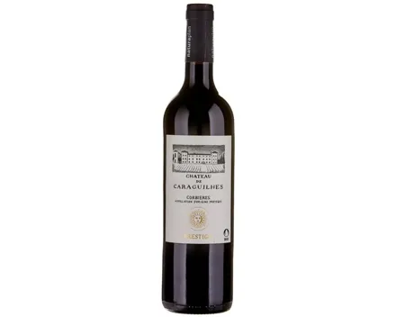 Naturaplan Bio Corbières AOP Château Caraguilhes Prestige (2024) – Rotwein, Frankreich (0.75l)