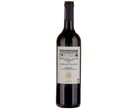Naturaplan Bio Corbières AOP Château Caraguilhes Prestige (2025) – Rotwein, Frankreich (0.75l)
