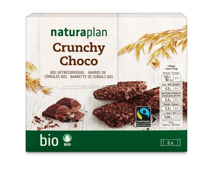 Naturaplan Bio Crunchy Choco Müesliriegel