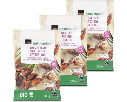 Naturaplan Bio Datteln Trio 3x200g