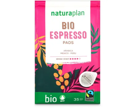 Naturaplan Bio Espresso Pads 35 Stück
