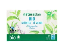 Naturaplan Bio Fairtrade Grüntee Melisse 20 Beutel