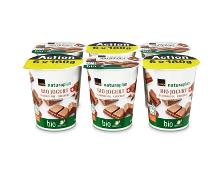 Naturaplan Bio Fairtrade Jogurt Choco 6x180g