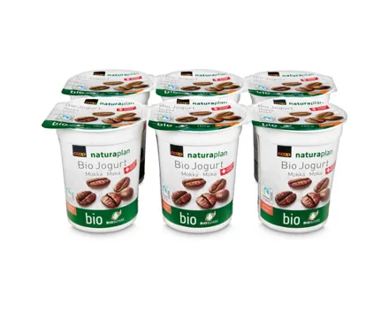 Naturaplan Bio Fairtrade Jogurt Mokka 6x180g