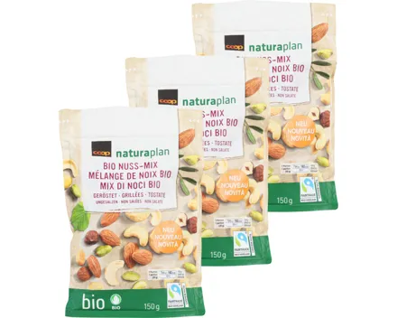 Naturaplan Bio Fairtrade Nussmischung 3x150g