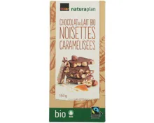 Naturaplan Bio Fairtrade Tafelschokolade Milch & Nuss