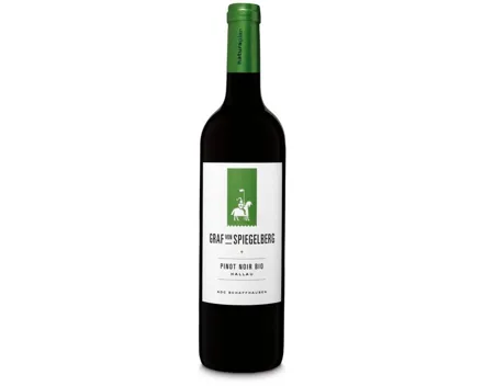 Naturaplan Bio Hallauer Pinot Noir Graf von Spiegelberg (2022) – Rotwein, Schweiz (0.75l)