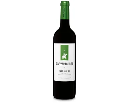 Naturaplan Bio Hallauer Pinot Noir Graf von Spiegelberg (2023) – Rotwein, Schweiz (0.75l)