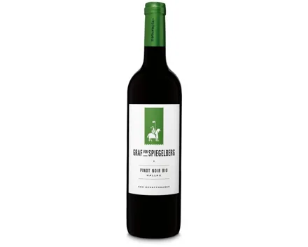Naturaplan Bio Hallauer Pinot Noir Graf von Spiegelberg (2023) – Rotwein, Schweiz (0.75l)