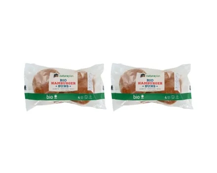 Naturaplan Bio Hamburger-Buns 2x 330g