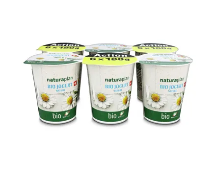 Naturaplan Bio Jogurt Natur 6x180g