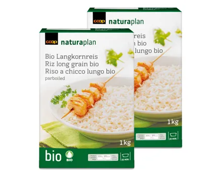 Naturaplan Bio Langkornreis parboild 2x1Kg