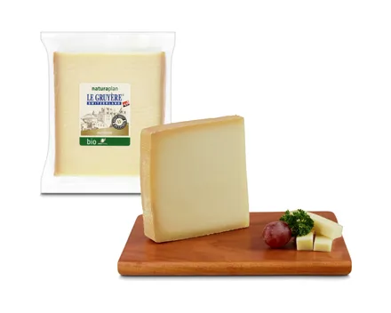 Naturaplan Bio Le Gruyère AOP mittelreif ca. 320g