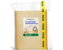 Naturaplan Bio Le Gruyère AOP surchoix Portion ca. 350g