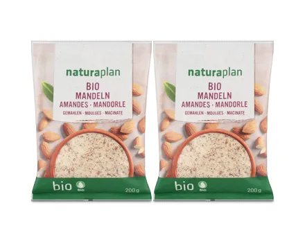 Naturaplan Bio Mandeln gemahlen 2x 200g