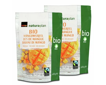 Naturaplan Bio Mango Würfel 2x400g