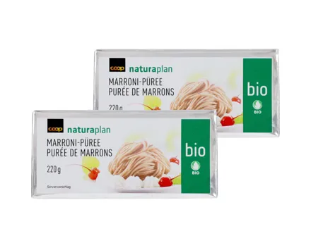 Naturaplan Bio Marroni-Püree 2x 220g
